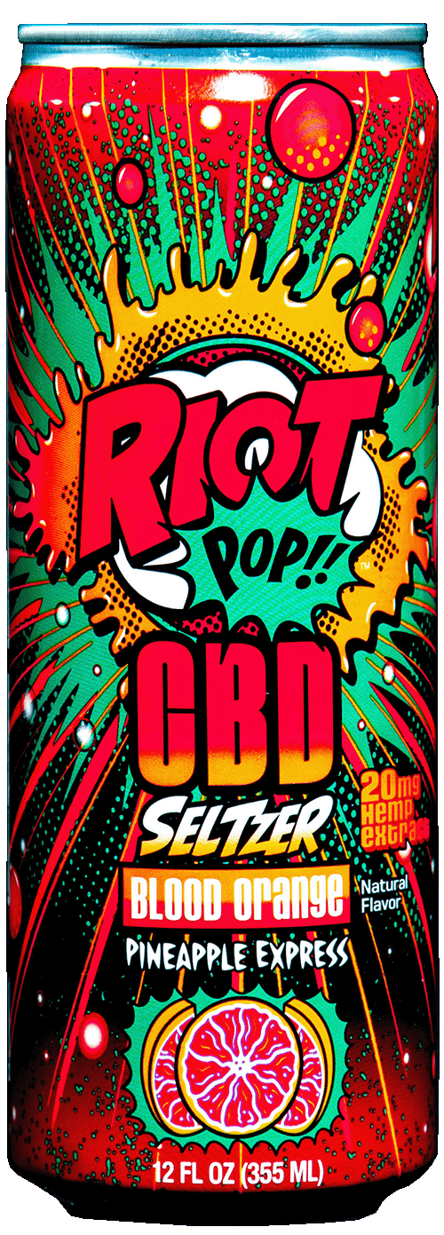 Blood Orange Riot Pop!! CBD