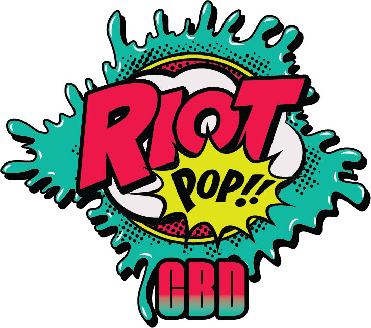 Riot Pop CBD Cherry Limeade Logo